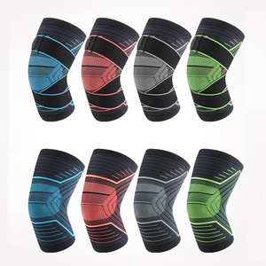 Genouillères de compression élastiques pour hommes, équipement de fitness, volleyball, basketball, équitation - Product Image 4