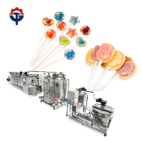 Op maat ontworpen lollyproductiesysteem, volautomatische productielijn voor fruit-smaak lolly's
