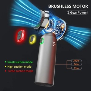 Aspirador de coche de alta potencia portátil de mano inalámbrico sin escobillas Motor máquina de limpieza potente plumero de aire para electrodomésticos - Product Image 2