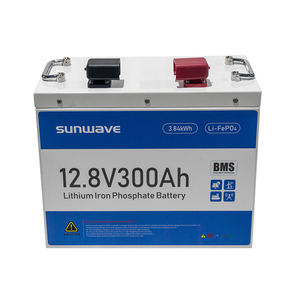 Sunwave 200Ah 12v 12.8v 24 v 25.6v 36v 48v 51.2v 72v 12 24 volt personalizzato LiFePO4 batteria al litio per rv barca - Product Image 5