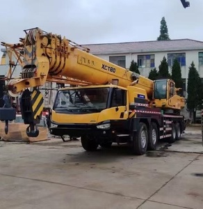 Grue sur camion d'occasion économique de 80 tonnes avec stabilisateurs papillon et moteur Weichai 4500h - Product Image 4