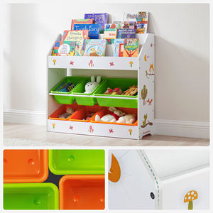 Pm2.5 — meuble de <span class=keywords><strong>rangement</strong></span> moderne en bois pour enfants, à 3 niveaux, combinaison personnalisée, pour jouets, à vendre - Product Image 2