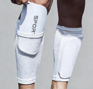 Protège-tibias de football personnalisés OEM pour leggings de football, protège-tibias en EVA pour le football - Product Image 1