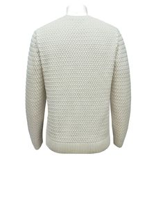 Pull en tricot pour homme avec poche avant, manches longues, vêtement d'automne - Product Image 2