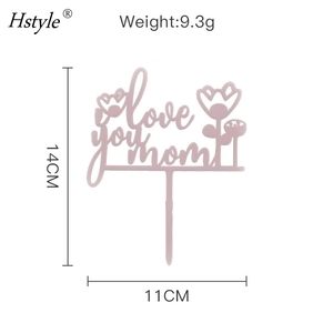 Đồ Trang Trí Bánh Hoa Hình Trái Tim Chúc Mừng Ngày Của Mẹ Đồ Trang Trí Bánh Bằng Acrylic Cho Ngày Của Mẹ Đồ Dùng Lễ Kỷ Niệm Tiệc Sinh Nhật <span class=keywords><strong>PQ117</strong></span> - Product Image 4