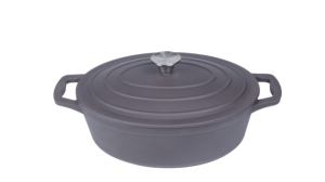 Cacerola Ovalada de Hierro Fundido, Cocotte, Juego de Cacerolas, <span class=keywords><strong>Ollas</strong></span> para Cocinar - Product Image 3