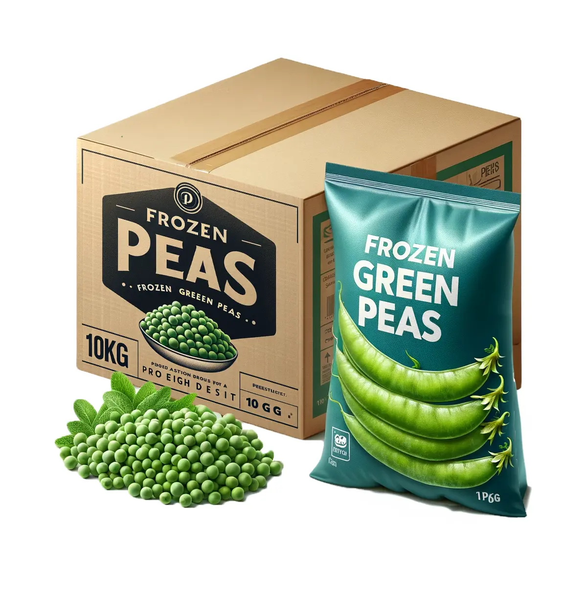 Competitive Frozen Peas Price Quality Frozen Green Peas Reliable Supplier for Frozen Dry Peas Importers
