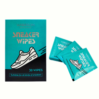 Lingettes personnalisées pour baskets, marque privée, lingettes humides pour un nettoyage instantané des chaussures en cuir et en toile