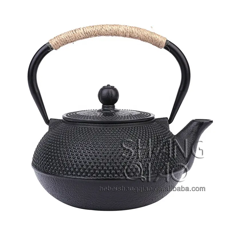 Bouilloire à thé japonaise en fonte Tetsubin, théière pour assortie de thé, infuseur pour variété de formes de feuille en vrac