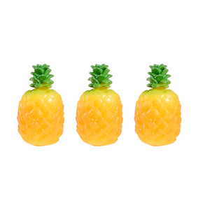 Modelo de Comida en Miniatura, Accesorios de Frutas Simuladas, Fresas de PVC, Rodajas de Limón, Piña, Colgante de Fruta, Accesorio para Mochila - Product Image 4