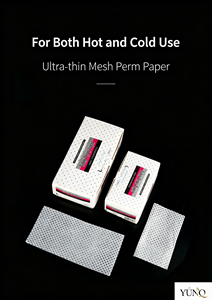 Juego de papel para permanente YUNO Ultra Thin Mesh para estilismo capilar en salón, 1000 unidades, impresión por transferencia de calor - Product Image 3