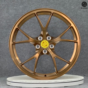 Rines Personalizados de Aleación de Aluminio Forjado Monobloque de 5 Orificios en Forma de Y para Autos de Pasajeros de 18 19 20 21 22 Pulgadas 5x98 5x110 para <span class=keywords><strong>Alfa</strong></span> <span class=keywords><strong>Romeo</strong></span> BMW - Product Image 1