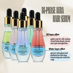 Suero para el cabello con aceite de argán, aceite para el cabello de <span class=keywords><strong>doble</strong></span> capa, fábrica de China para OEM ODM, hidrata, repara, resistente al calor, nutre el cabello - Product Image 3