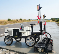Machine de nivellement laser efficace, largeur de travail 3000 mm, outil de nivellement du béton pour la logistique