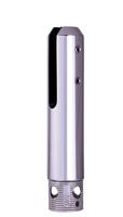 Pince à verre moderne en acier inoxydable pour balustrades de balcon et rampes d'escalier intérieures, résistante à la corrosion, avec embouts de fixation pour verre, pour installation sans cadre (DIY)