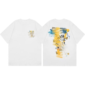 เสื้อยืดผู้ชาย ผ้าฝ้าย 100% ลายตัวอักษร สไตล์ลำลอง ระบายอากาศได้ดี แขนสั้น สตรีทแวร์ ฮาราจูกุ ฮิปฮอป - Product Image 1