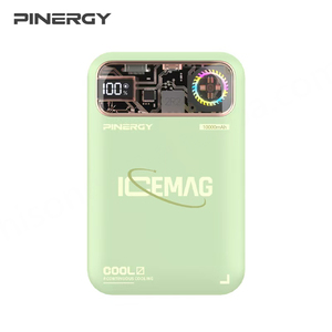 พาวเวอร์แบงค์ระบบชาร์จไร้สายระบบแม่เหล็ก A107 10000mAh 20W สถานีพลังงานแบบบางเฉียบสำหรับโทรศัพท์และการใช้งานกลางแจ้ง - Product Image 2