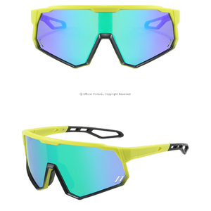 Lunettes de soleil de vélo HRD pour hommes et femmes, lunettes de cyclisme polarisées UV400 à monture complète en polycarbonate, lunettes de protection <span class=keywords><strong>KINGSEVEN</strong></span> - Product Image 4