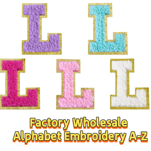 Tùy Chỉnh Thiết Kế Thư Nhiệt Ép Thêu Tùy Chỉnh Chenille Vá Mũ Thiết Kế Logo Sắt Trên Tùy Chỉnh Thêu Các Bản Vá Lỗi - Product Image 2