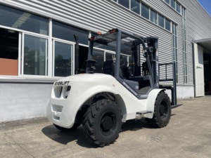 2.5-3.5 tấn DIESEL địa hình gồ ghề xe nâng 4WD ngoài trời off-road xe nâng với 3-6M nâng chiều cao - Product Image 4