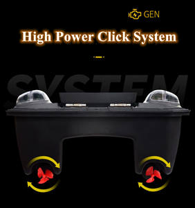 قارب طعم صيد T888 مزود بنظام تحديد المواقع GPS به جزامات مزدوجة مزودة ببطارية مزدوجة قارب طعم يمكن التحكم به عن بعد 500 متر - Product Image 3