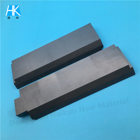 Rail de guidage en carbure de silicium (SiC) usiné avec précision, à longue fente, pièce structurelle CNC personnalisée, service OEM