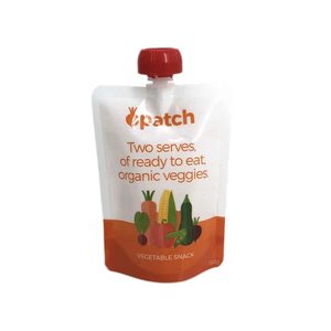 ถุงบีบอาหารเด็กแบบพกพาสำหรับแตงโมออร์แกนิกและลูกแพร์ - Product Image 4
