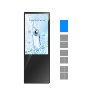 จอแสดงผล LCD แบบพกพาขนาด 43 นิ้ว เครื่องเล่นโฆษณาแบบตั้งพื้น ป้ายดิจิทัล จอโฆษณา LCD แบบตั้งโต๊ะ - Product Image 5