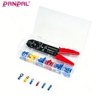 Kit de bornes électriques isolées en cuivre Panpal, pinces à sertir, connecteurs à fourche, à œillet et à joint, manuel, OEM, pour électricien