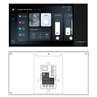 Panneau de commande intelligent Tuya Smart 8 Pro avec standard asiatique/américain/européen, Alexa intégré, passerelle vocale et Zigbee & Bluetooth
