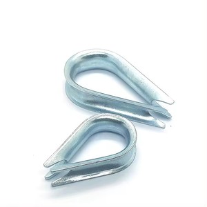 Cuerda de alambre de alta calidad dedal manga triángulo anillo pollo corazón anillo línea aérea <span class=keywords><strong>Capel</strong></span> cuerda y conector de cable - Product Image 4