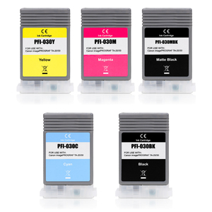 <span class=keywords><strong>Cartouche</strong></span> d'encre compatible PFI-030 PFI030 avec puce unique pour <span class=keywords><strong>imprimante</strong></span> Canon IPF Imageprograf TA 20 TA20 TA30 - Product Image 1