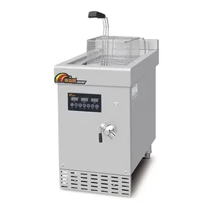 2 * 20L 5KW Friteuse Machine Corn Dog Commerciale Electriques Electric Friteuse Comercial