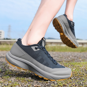 Nuevos zapatos de senderismo al aire libre para hombre, zapatos de senderismo transpirables con agujeros grandes de malla única de verano, zapatillas bajas antideslizantes resistentes al desgaste - Product Image 6