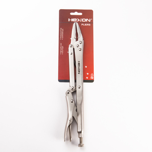 Alicates <span class=keywords><strong>de</strong></span> Punta Larga <span class=keywords><strong>de</strong></span> Acero al Carbono con Mango Extendido para Espacios Reducidos, Alicates <span class=keywords><strong>de</strong></span> Presión con Mordazas <span class=keywords><strong>de</strong></span> Bloqueo - Product Image 6