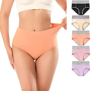 Middle-Aged Elderly Lady Comfortable Underwear Breathable Women