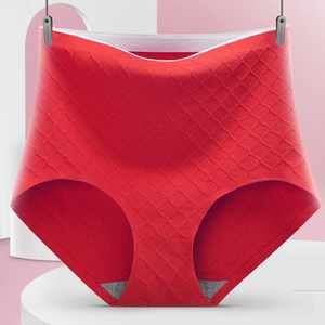 Biancheria intima traspirante a vita alta da donna tinta unita per sollevare il comfort delle natiche <span class=keywords><strong>senza</strong></span> lasciare traccia di mutande nude da donna - Product Image 4