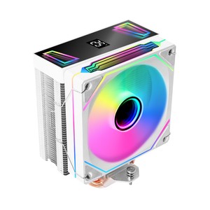 Enfriador de CPU Wanmsile de 120 mm con Rodamiento Fluido, LED RGB Completo, 4 Tubos de Calor, Disipador de Calor de Aluminio, Ventilador de 4 Pines para Alta Eficiencia - Product Image 1