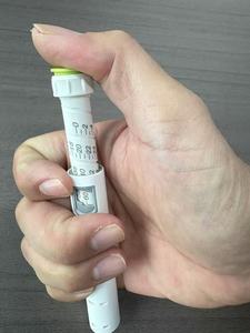 Stylo <span class=keywords><strong>seringue</strong></span> en <span class=keywords><strong>plastique</strong></span> jetable, compatibilité cartouche de 3 <span class=keywords><strong>ml</strong></span>, couleur personnalisée disponible. - Product Image 5
