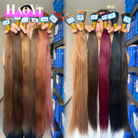 Cabello Eslavo a Granel 100% Remy con Cutícula Alineada, Cabello Humano Ondulado Profundo Naranja sin Trama para Trenzas Boho, Paquete de Cabello Vietnamita