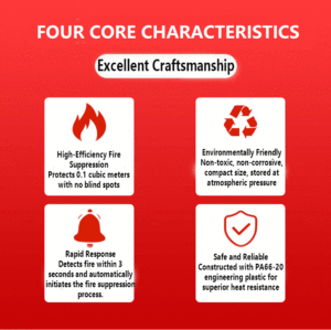 เครื่องดับเพลิงแบบสเปรย์ร้อนระดับพรีเมียมสำหรับตู้ไฟฟ้า - Product Image 6