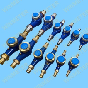 Asia DN15-DN50 Brass Multi-Jet Dry Dial R160 IP68 Pengaturan Eksternal Solusi Khusus Jaringan Pipa Air Dingin <span class=keywords><strong>Flow</strong></span> <span class=keywords><strong>Meter</strong></span> - Product Image 4