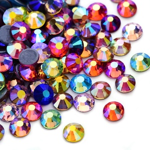 Yantuo Bling Crystal AB 10ss Hotfix vetro piatto posteriore per bicchieri, lettere da te, t-shirt, body, lucidalabbra - Product Image 2