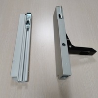 Système de verrouillage de porte latérale de camion, profilé en aluminium pour camion, porte latérale à rabat vertical