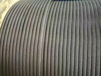 Câble en acier flexible 6x37+FC de 18-32 mm pour la fixation de filets de pêche, l'attachage, le regroupement et la mise en paquet – Corde marine