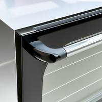 Horno de Convección Eléctrico Comercial de 220V, Automático, Digital, de Acero Inoxidable, para Croissants, Equipo de Cocina Comercial