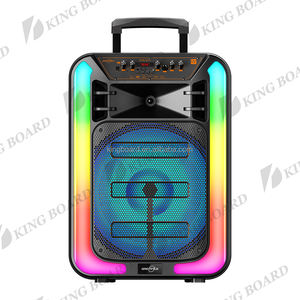 Enceinte portable sans fil GTS pour DJ, fête en plein air, multifonction, chariot avec TWS&FM&USB, 15 pouces, GTS-1937, prix d'usine - Product Image 3