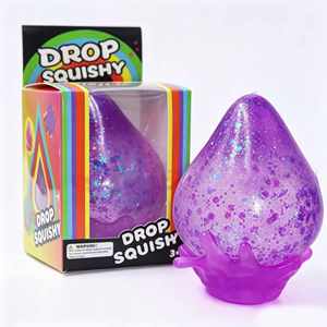 Juguete Sensorial Antiestrés TPR Raindrop Squishy Decor Ornament Needoh Gumdrop - Product Image 2