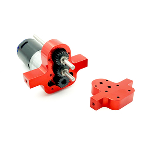 Boîte de vitesses de transfert métallique pour moteur à balais 370, compatible avec voitures et camions RC WPL B14 B16 C14 C24 B24, boîte de vitesses de changement de vitesse, amélioration DIY - Product Image 4