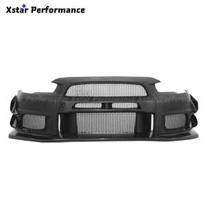 กันชนหน้าคาร์บอนไฟเบอร์สไตล์ Vari VRS สำหรับ MITSUBISHI <span class=keywords><strong>EVO</strong></span> Lancer <span class=keywords><strong>EVO</strong></span> <span class=keywords><strong>X</strong></span> 10 - Product Image 1